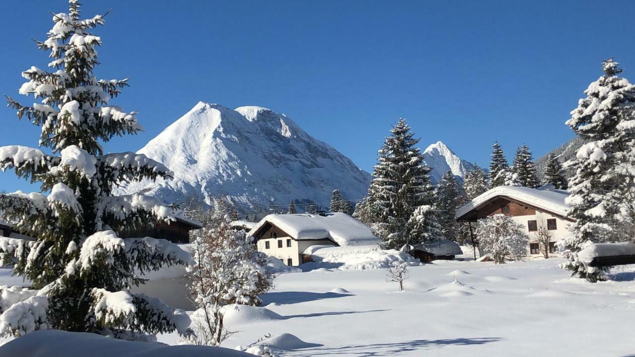 Haus Berta Daire Leutasch Dış mekan fotoğraf